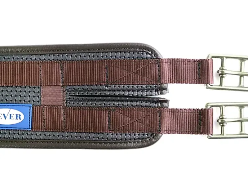 Dever Classic Comfort Girth - Non Elastic - Black-2