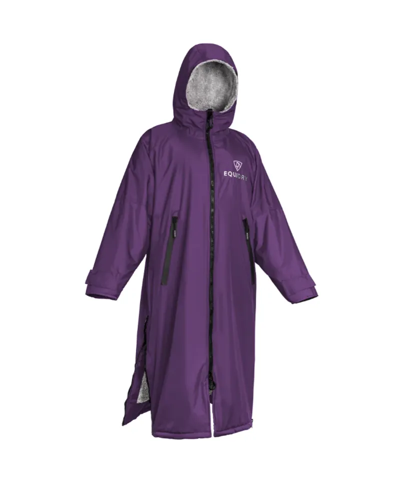 Equidry All Rounder Evolution Kids Jacket - Deep Purple / Grey