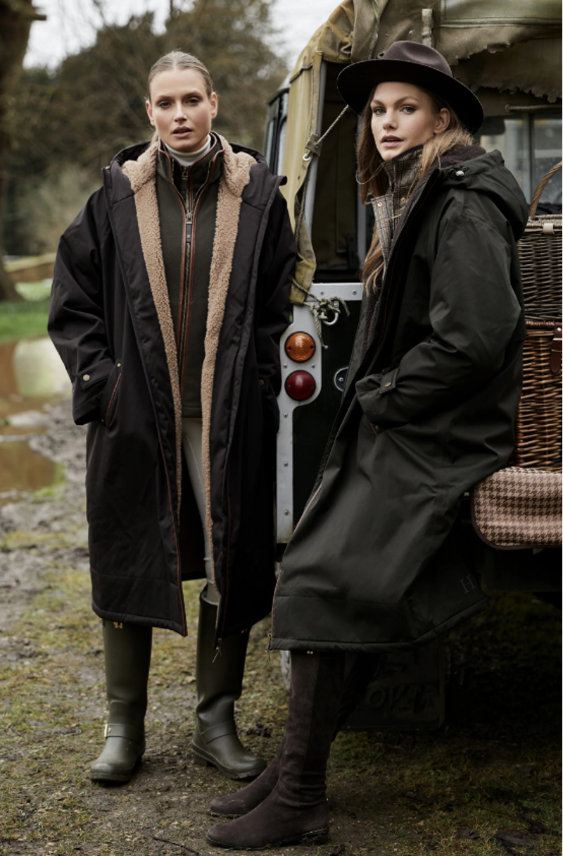 Holland Cooper Waterproof Coat Chocolate - One-Size-2