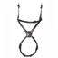 Henry James Double Buckle Figure 8 Grackle Noseband - Havana