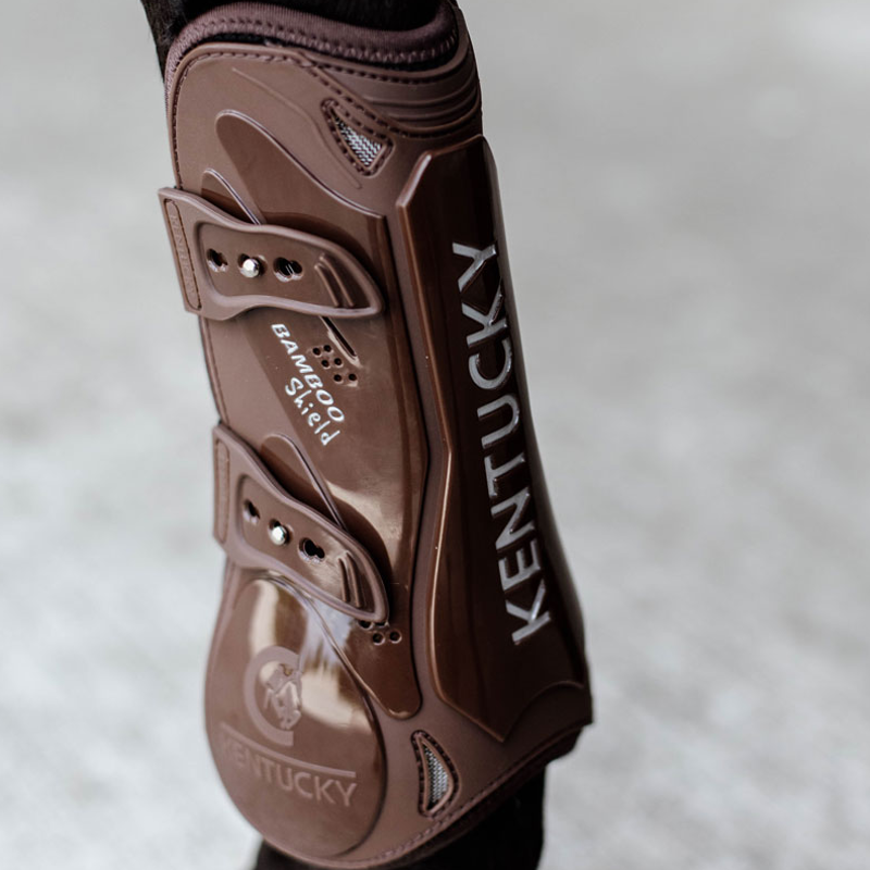 Kentucky Tendon Boots bamboo Elastic - Brown-2