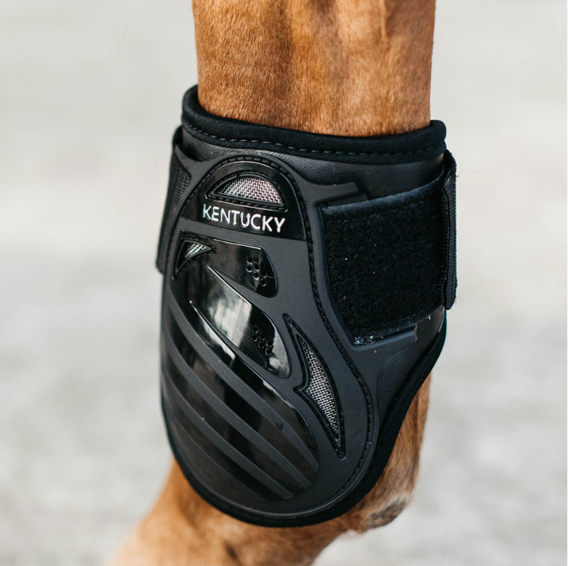 Kentucky Young Horse Fetlock Boots Air - Black-4