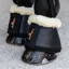 Kentuky Sheepskin Leather Overreach boots - Black