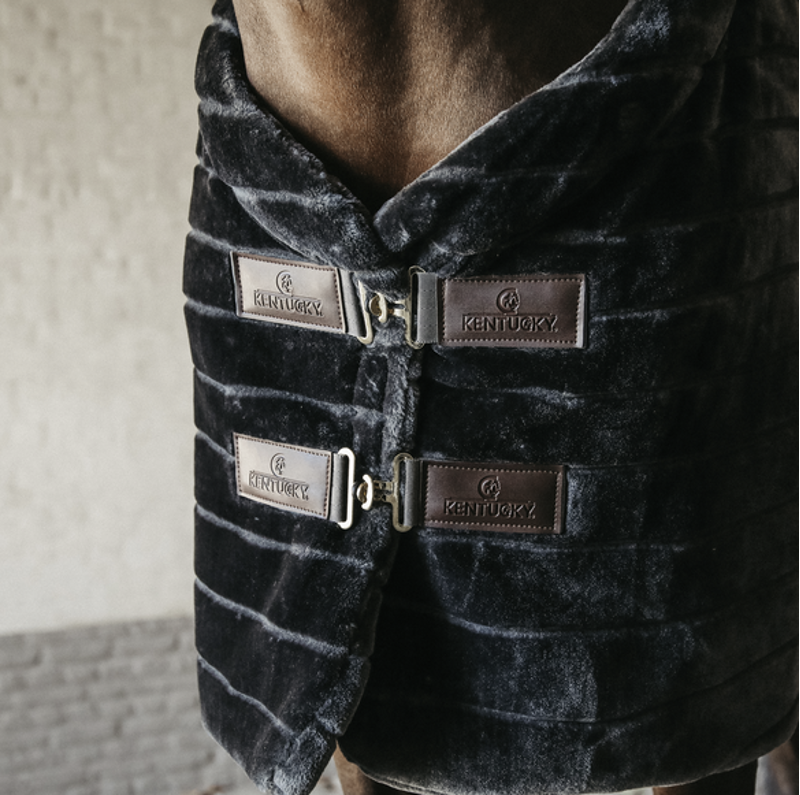 Kentucky Faux Fur Rug - Grey-1