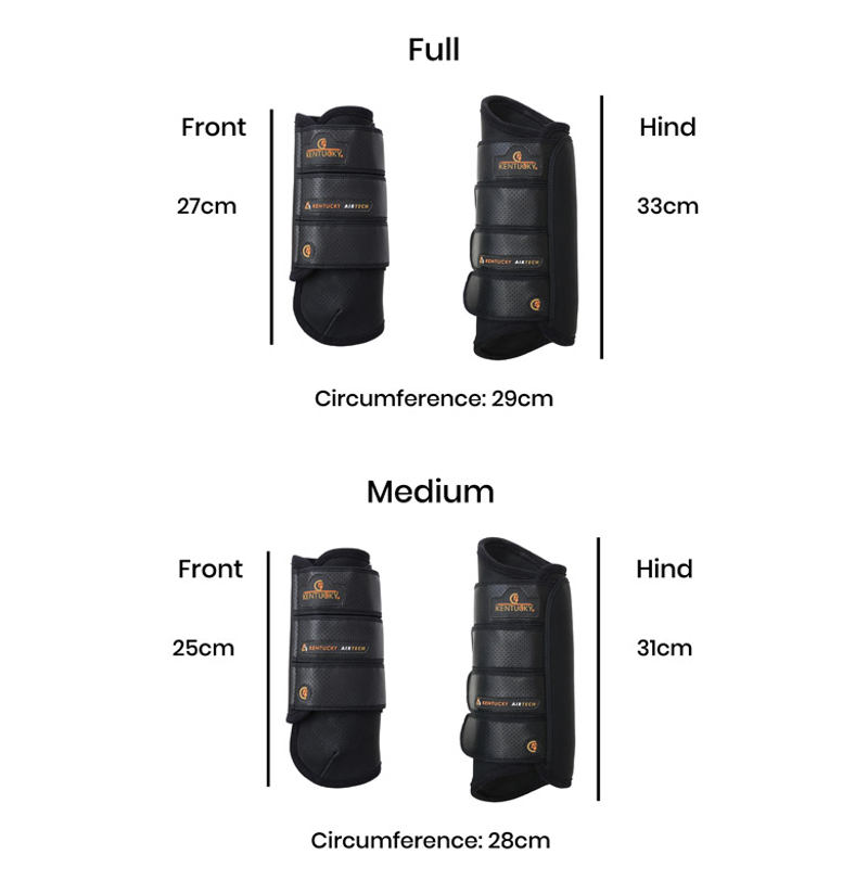 Kentucky Eventing boots Air Tech front - Black-8