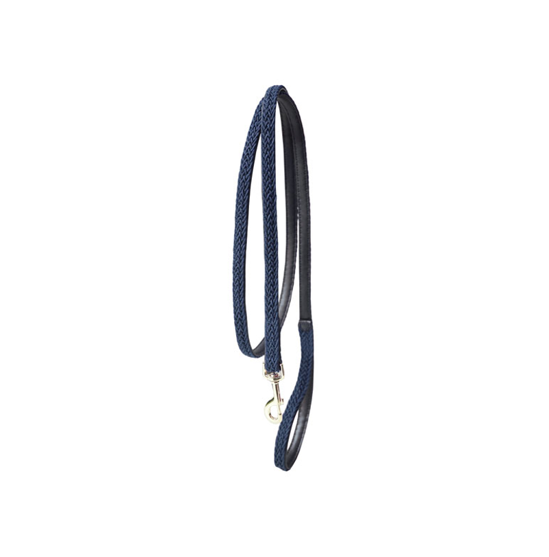 Kentucky Plaited Nylon Horse leadrope - Navy 2 metres