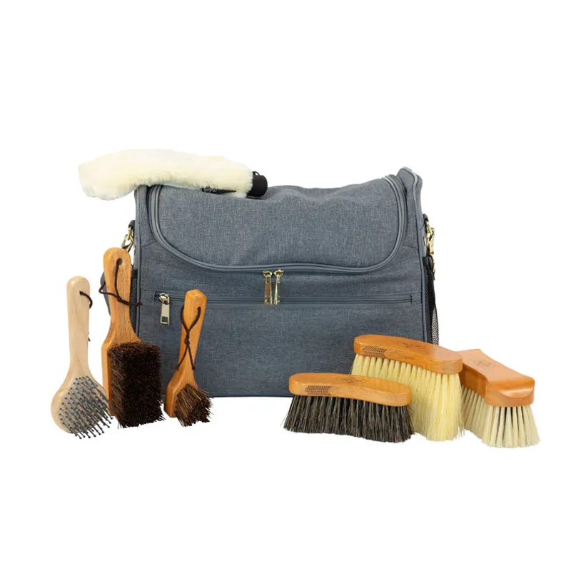 Kentucky Grooming Bag Set - Grey