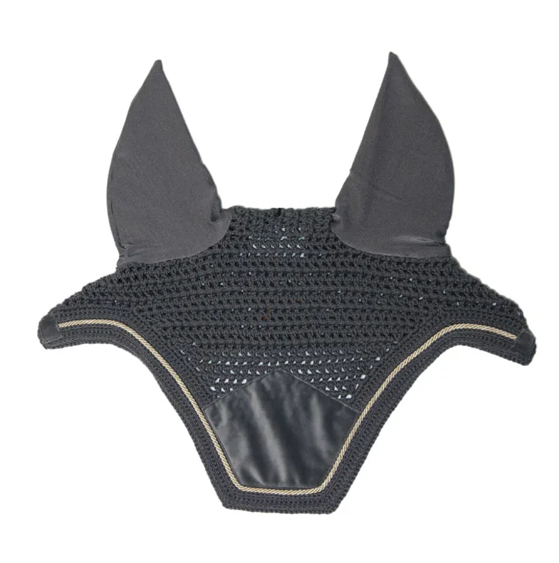 Kentucky Wellington Basic Velvet Fly Veil  - Grey - Full