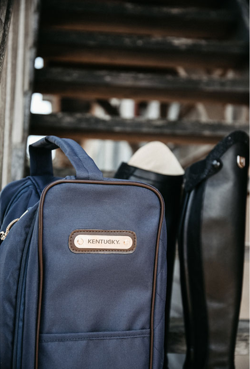 Kentucky Boots Bag - Navy-4