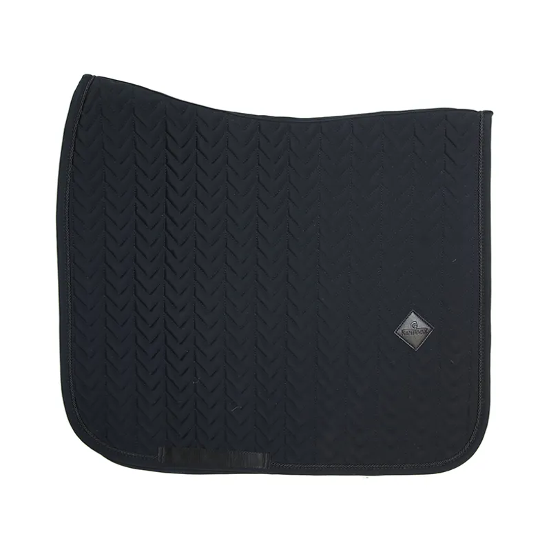 Kentucky fishbone dressage Saddle Pad - Black - Full