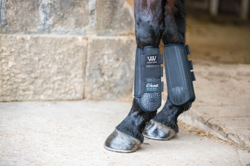 Woof Wear iVent Event Boot Front - Black Steel-3