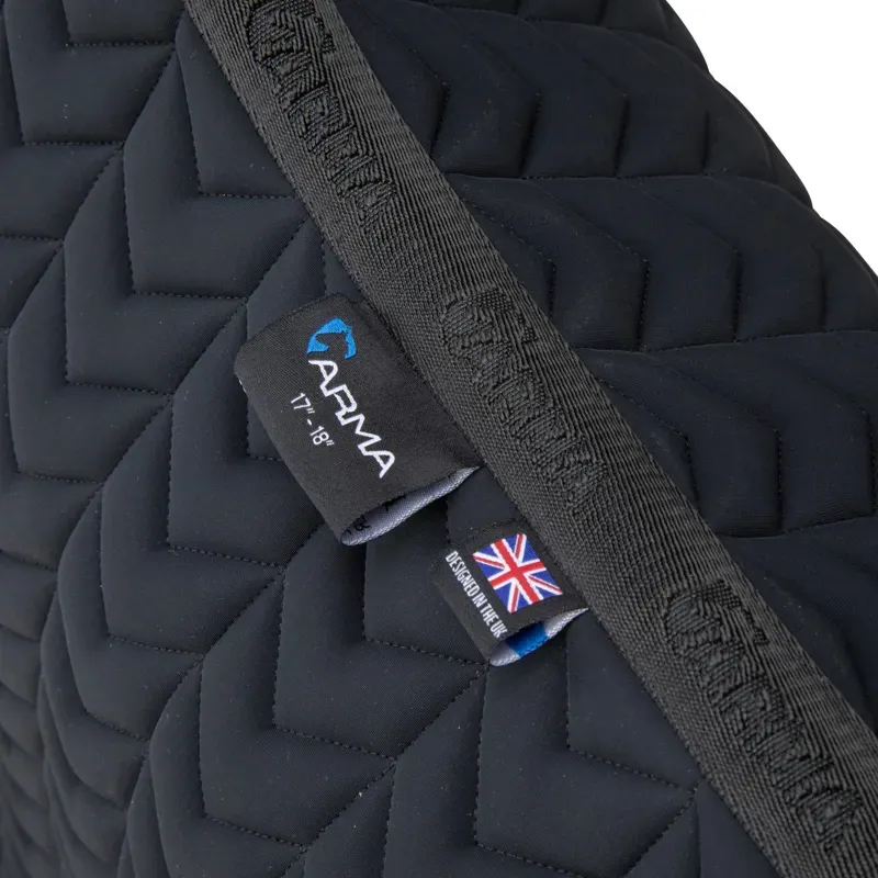 Arma Elegance 3.0 Jump Saddlecloth in Black-4