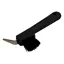 Ezi-Groom Hoof Pick Brush in Black