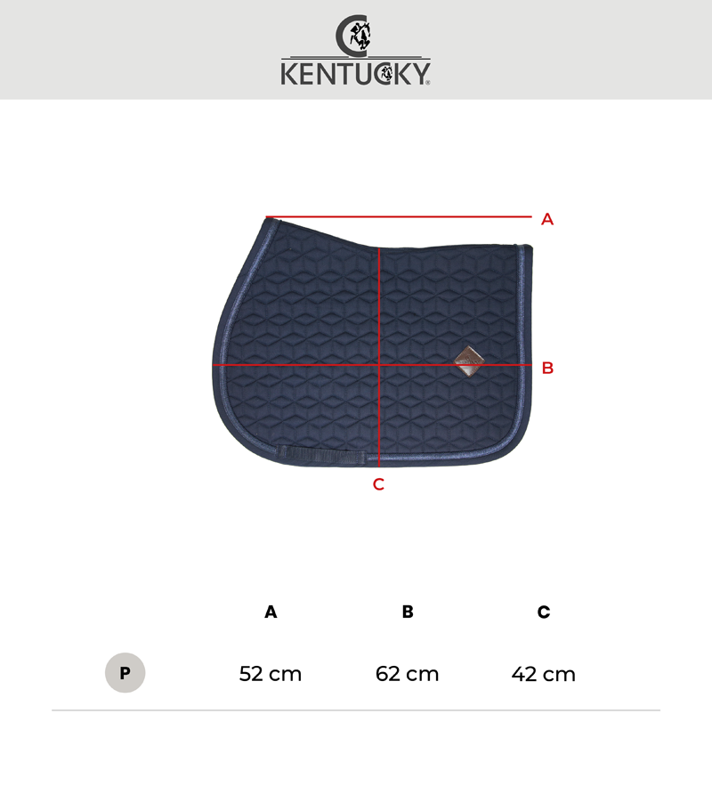 Kentucky Velvet Saddle Pad - Old Rose - Pony-1