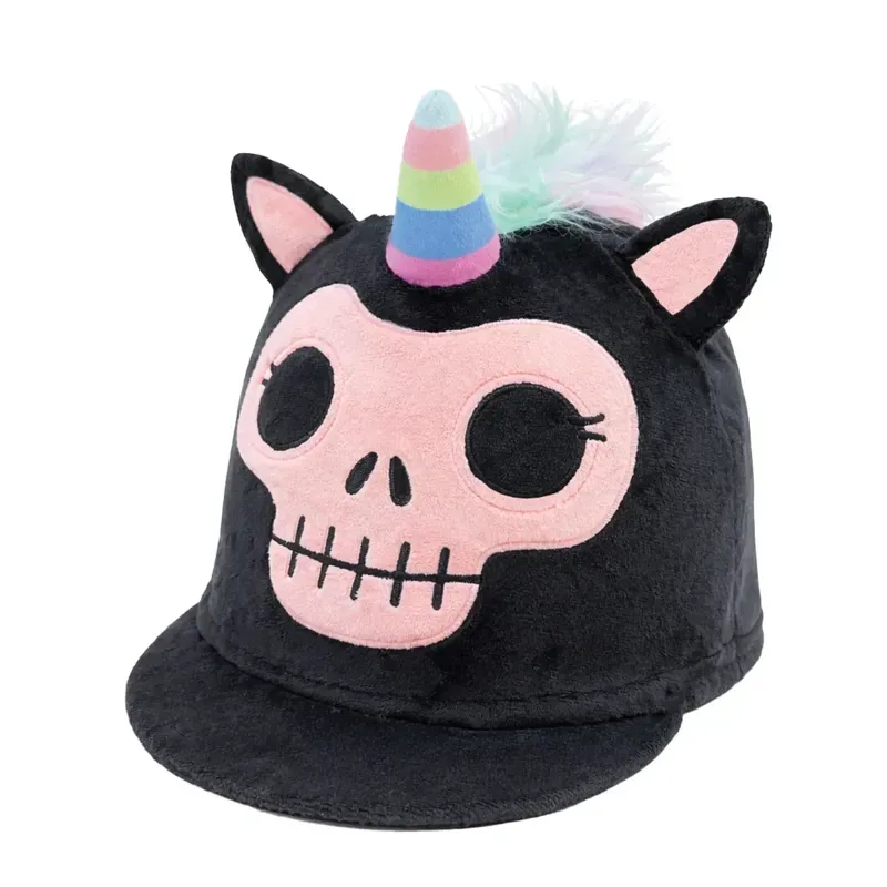 Equetech Childs Skullicorn Hat Silk in Pink