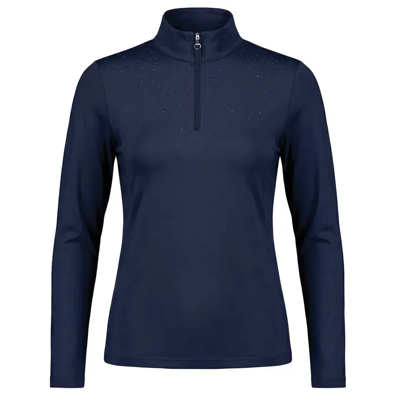 Equetech Scatter Crystal Base Layer in Navy