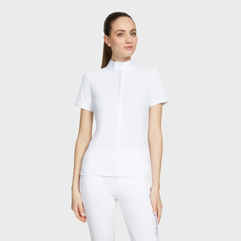 Samshield Julia Intarsia Short Sleeve - White