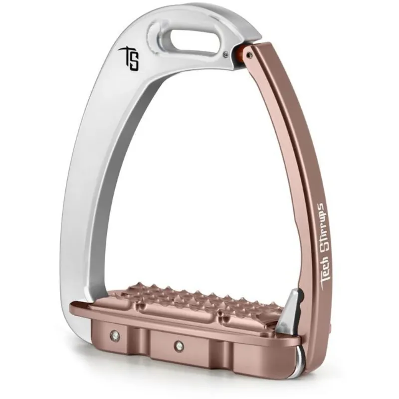 Tech Venice Evo Youth Stirrup Silver/Rose