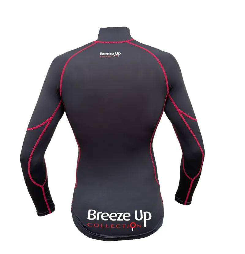 Breeze Up Baselayer - Long Sleeve Black-1