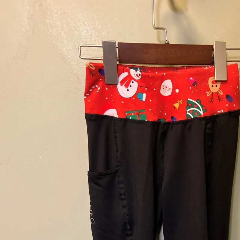 Christmas Riding Tights - Zest-2