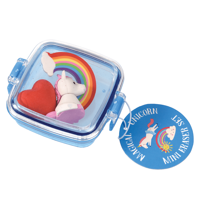 Rex London Magical Unicorn Mini Eraser Set-1