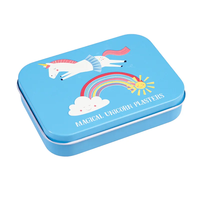 Rex London Magical Unicorn Plasters in a Tin- Pack of 30-1