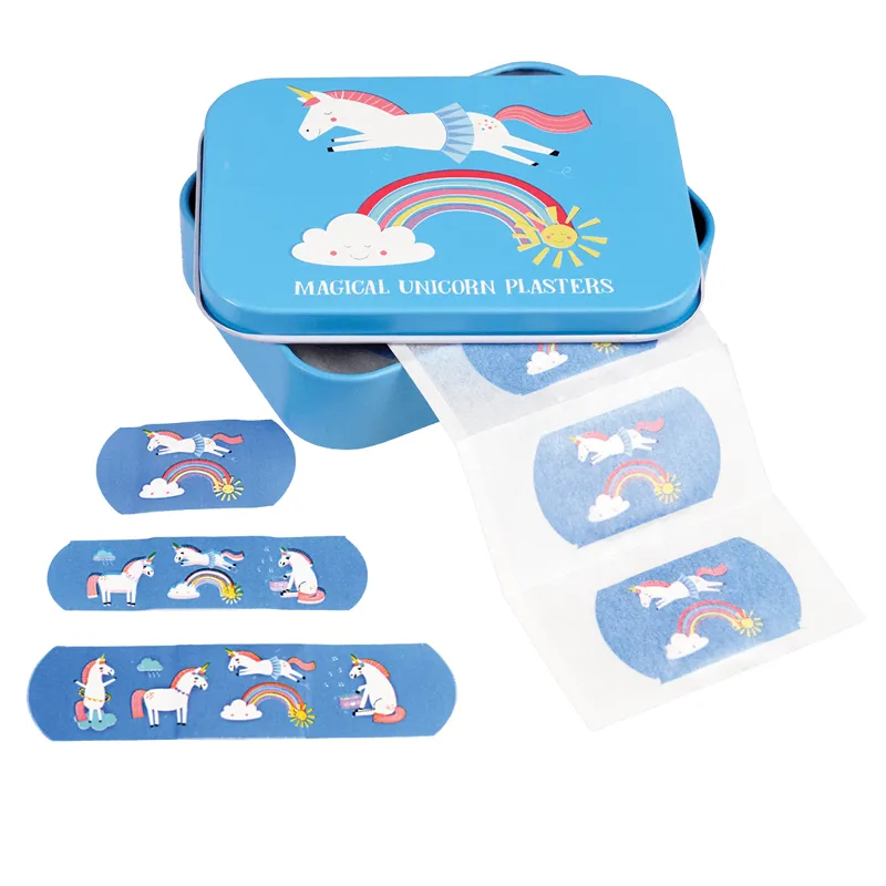 Rex London Magical Unicorn Plasters in a Tin- Pack of 30-2